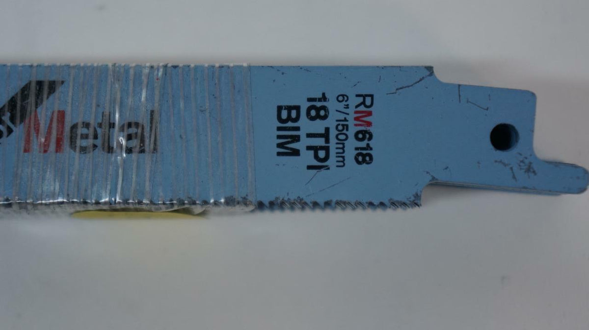 NEW BOSCH 20 PACK OF RECIPROCATING SAW BLADES 6 INCH. RM618 SP2T1