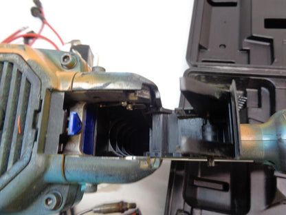 USED BLUE POWERS TRAK IT GAS NAILER 55011 C3 WITH EYE WEAR BSR35