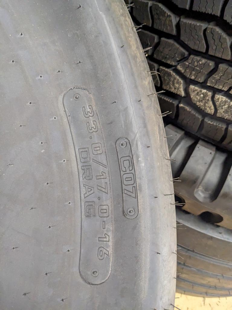 HOOSIER   C07 33.5 17 16 DRAG RACING SLICK TIRE 18650C07 CQ3