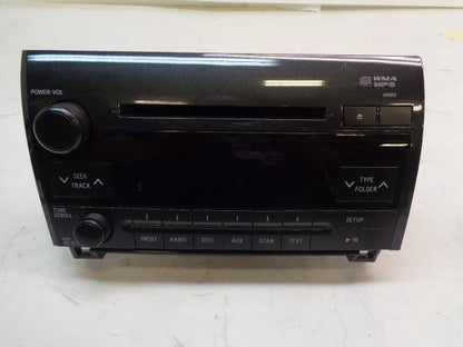 1 USED RADIO CD PLAYER 86120-0C290 FOR TOYOTA TUNDRA 2009-2013 R17
