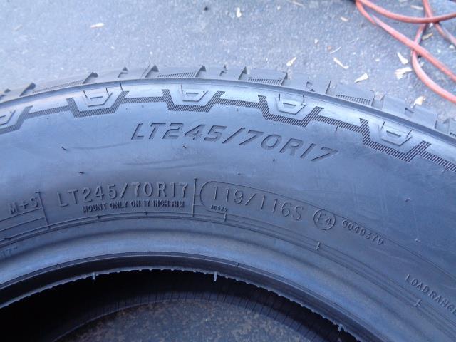 IRONMAN ALL COUNTRY A/T2 BSW LT 245 70 17 119/116S LRE 10PLY TIRE 07670 AQ4