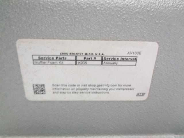 GAST R4P315A REGENERATIVE BLOWER WITH BALDOR J710E INDUSTRIAL MOTOR NEW J1