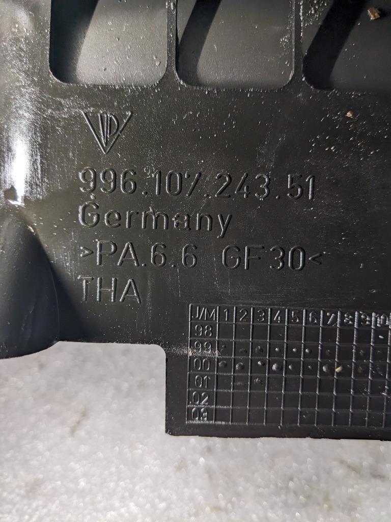 PORSCHE 987 BOXSTER ENGINE OIL SUMP PLATE/PAN  9961073108R USED 996B.G.L.