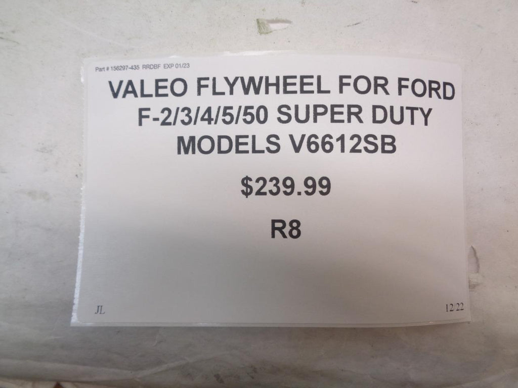 VALEO FLYWHEEL FOR FORD F-2/3/4/5/50 SUPER DUTY MODELS V6612SB R14
