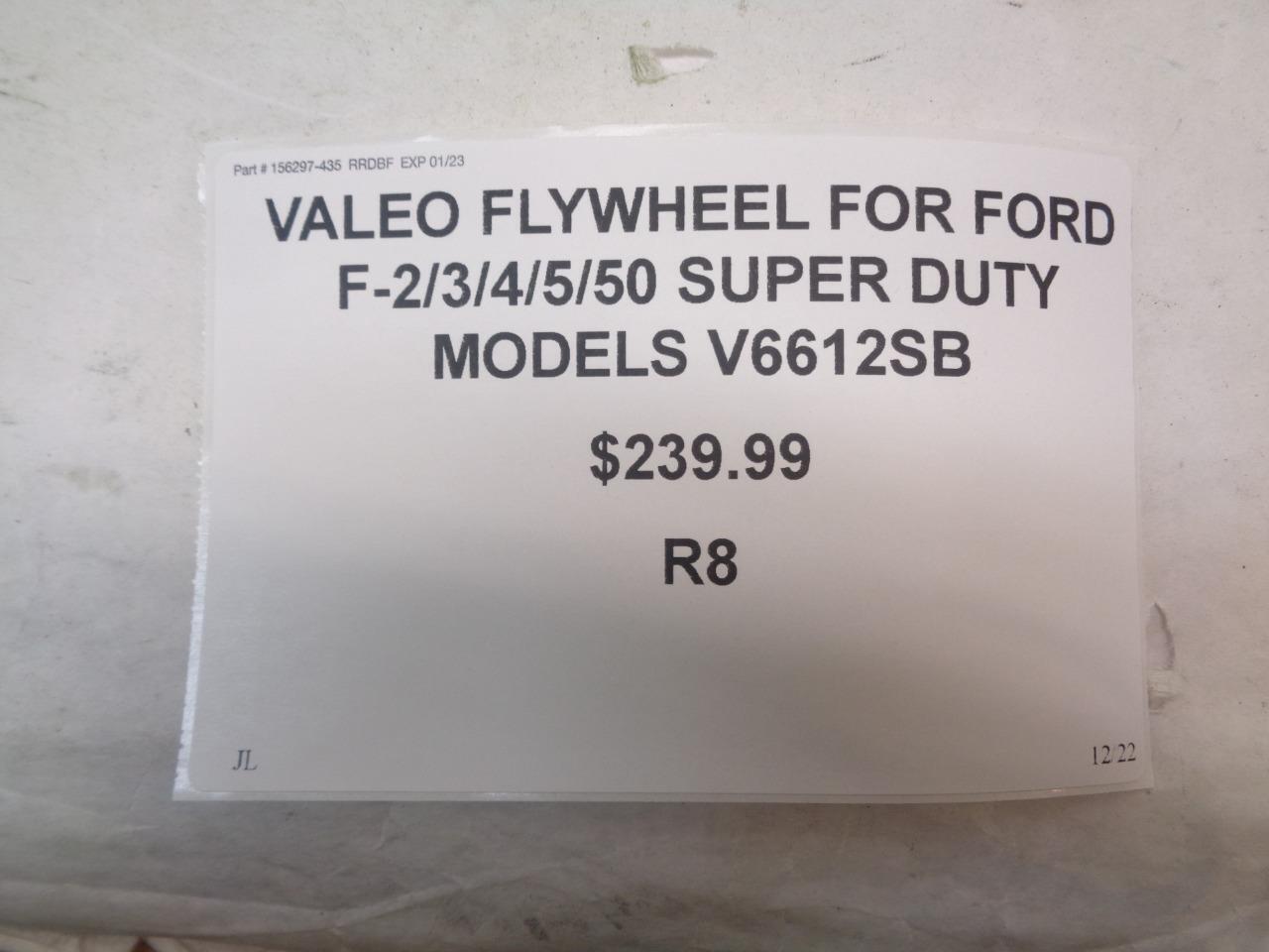 VALEO FLYWHEEL FOR FORD F-2/3/4/5/50 SUPER DUTY MODELS V6612SB R14