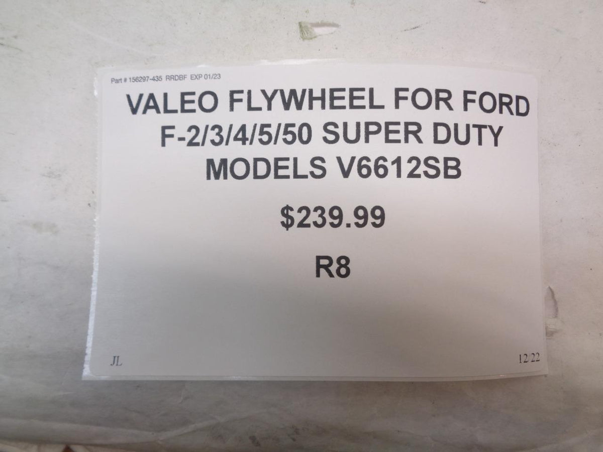 VALEO FLYWHEEL FOR FORD F-2/3/4/5/50 SUPER DUTY MODELS V6612SB R14
