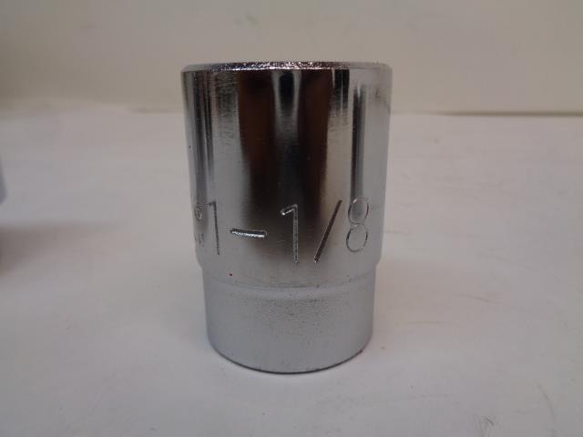 STANLEY PROTO 8 PIECE SOCKET SET 12PT. 3/4 IN DRIVE 1-5/8 IN. - 15/16 IN. R22T5