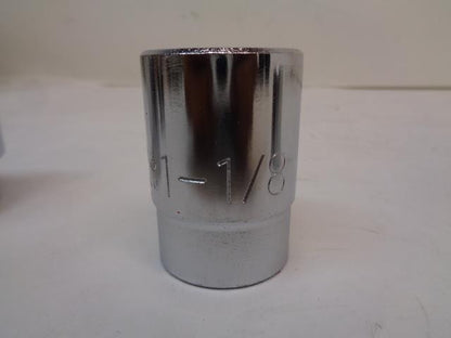 STANLEY PROTO 8 PIECE SOCKET SET 12PT. 3/4 IN DRIVE 1-5/8 IN. - 15/16 IN. R22T5