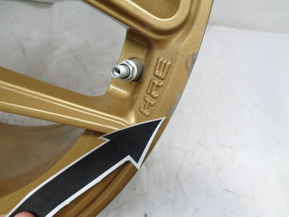 NEW HRE PERFORMANCE FLOWFORM FF11 WHEEL 20x10.5 ET35 5x112 GOLD RUSH FINISH WR