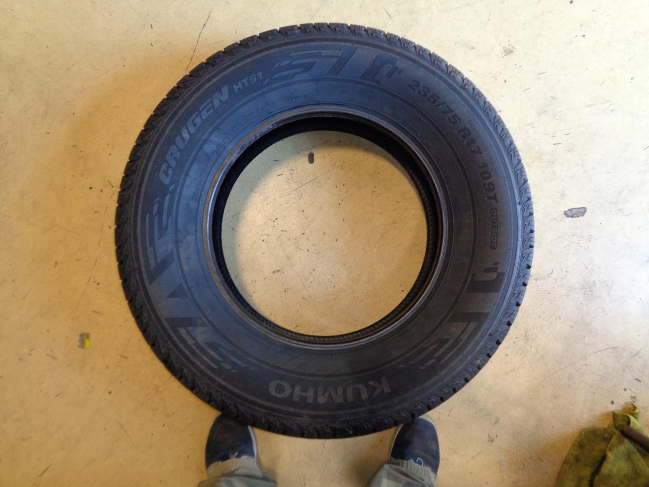 2 KUMHO CRUGEN HT51 P 235 75 17 109T SL ALL SEASON TIRES 2231233 CQ1