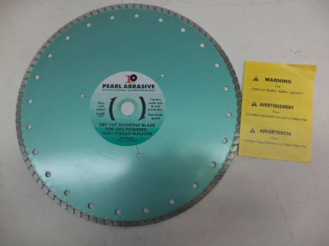 NEW PEARL ABRASIVE CO 12"x.125"x20MM DRY CUT DIAMOND BLADE DIA12RG2 SP2T2