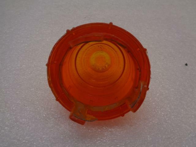 Porsche 356B Amber Turn Signal Lens Beehive w/ Trim GENUINE USED VINTAGE RT5T3