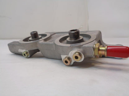 CUMMINS FLEETGUARD DUAL HYDRAULIC OIL FILTER HOUSING 3976383 R11