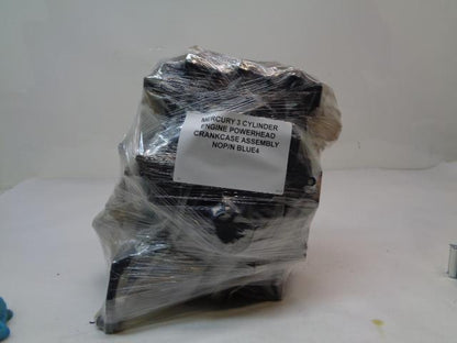 MERCURY 3 CYLINDER ENGINE POWERHEAD CRANKCASE ASSEMBLY NOP/N BLUE4