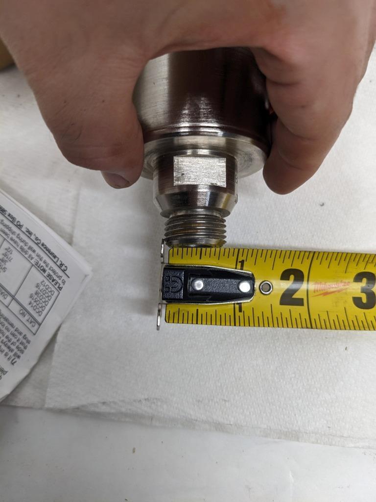 CRL HBT2 331747/022 2" BELGIAN THREAD ELECTRO-FORMED DIAMOND DRILL NEW D0