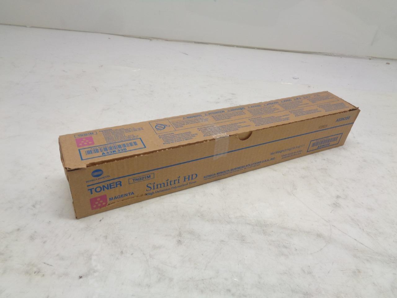 NEW KONICA MINOLTA A33K330 TN321M MAGENTA TONER CARTRIDGE FOR BIZHUB SR