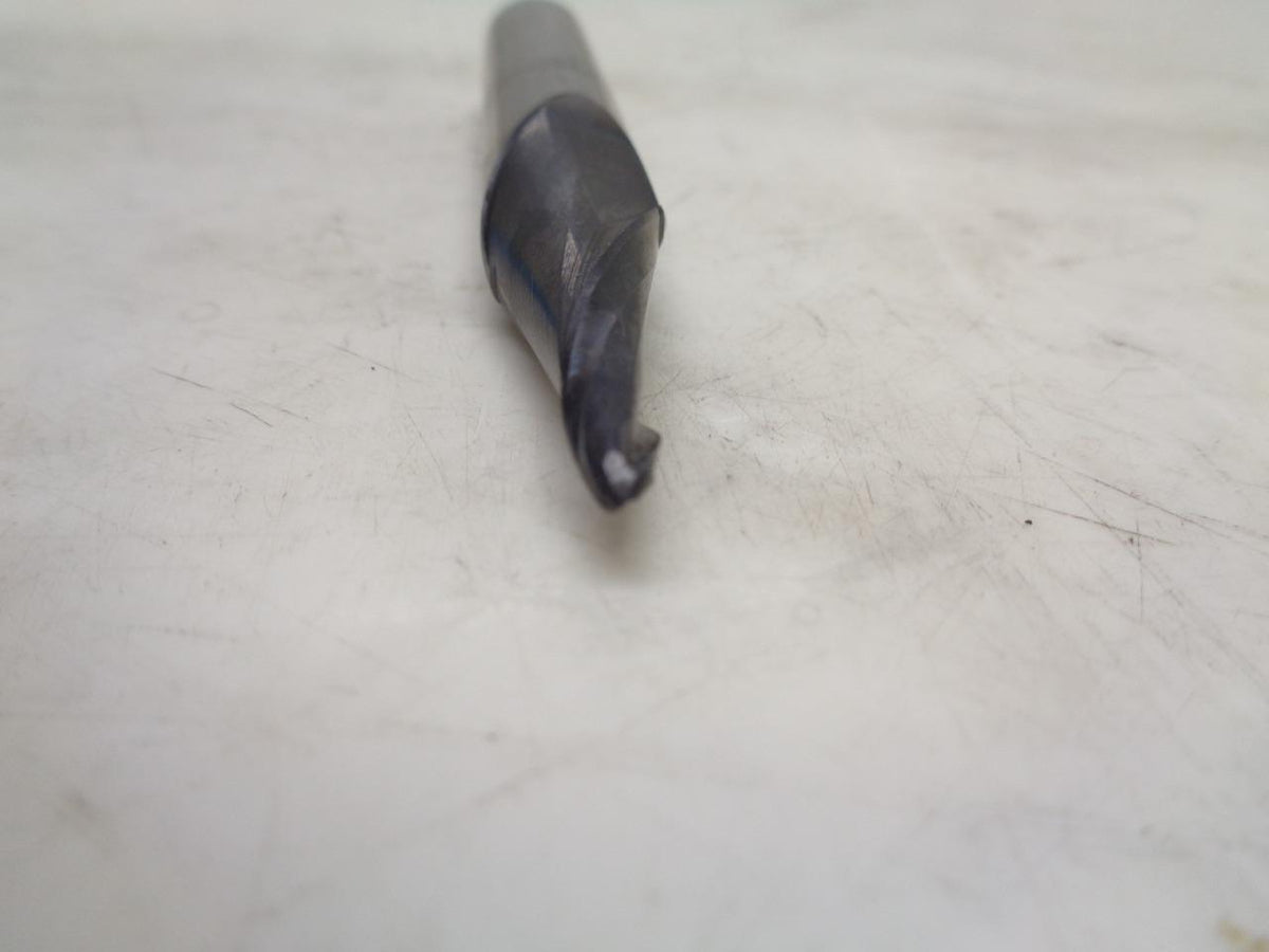NEW NIAGARA HB13AY CARBIDE END MILL TAPERED 1.57mmx1" 2 FLUTE R22T6BA