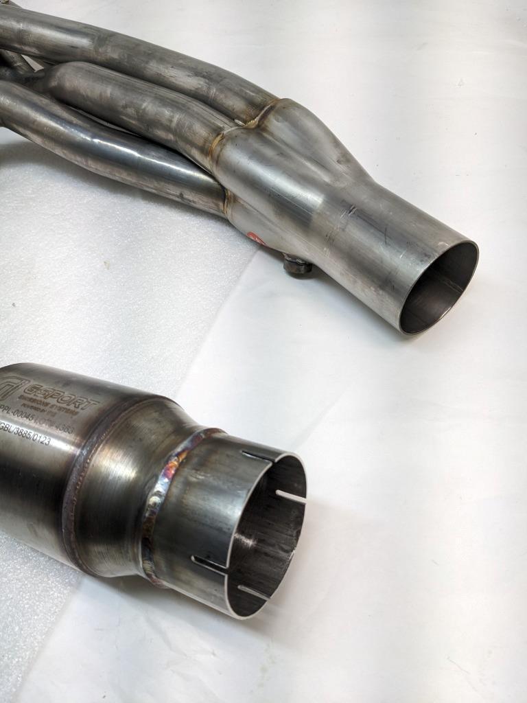 STAINLESS WORKS JEEP1862HCAT 1-7/8" HEADER KIT W/ MID PIPES FOR JEEP NEW B2