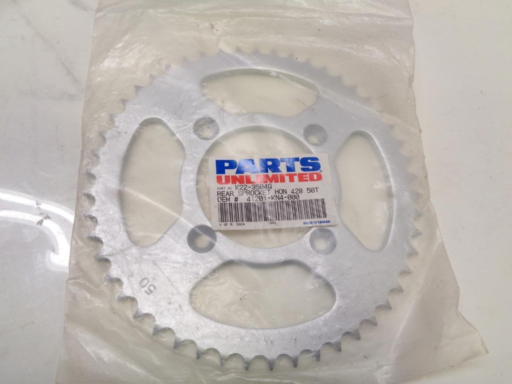 PARTS UNLIMITED SPROCKET K22-3504Q MOTORCYCLE GEAR NEW R15T3
