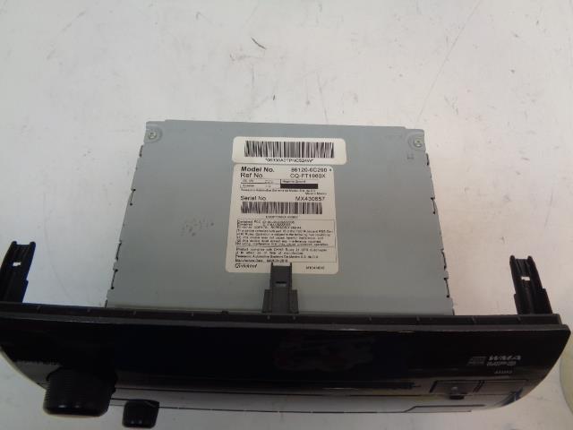 1 USED RADIO CD PLAYER 86120-0C290 FOR TOYOTA TUNDRA 2009-2013 R17