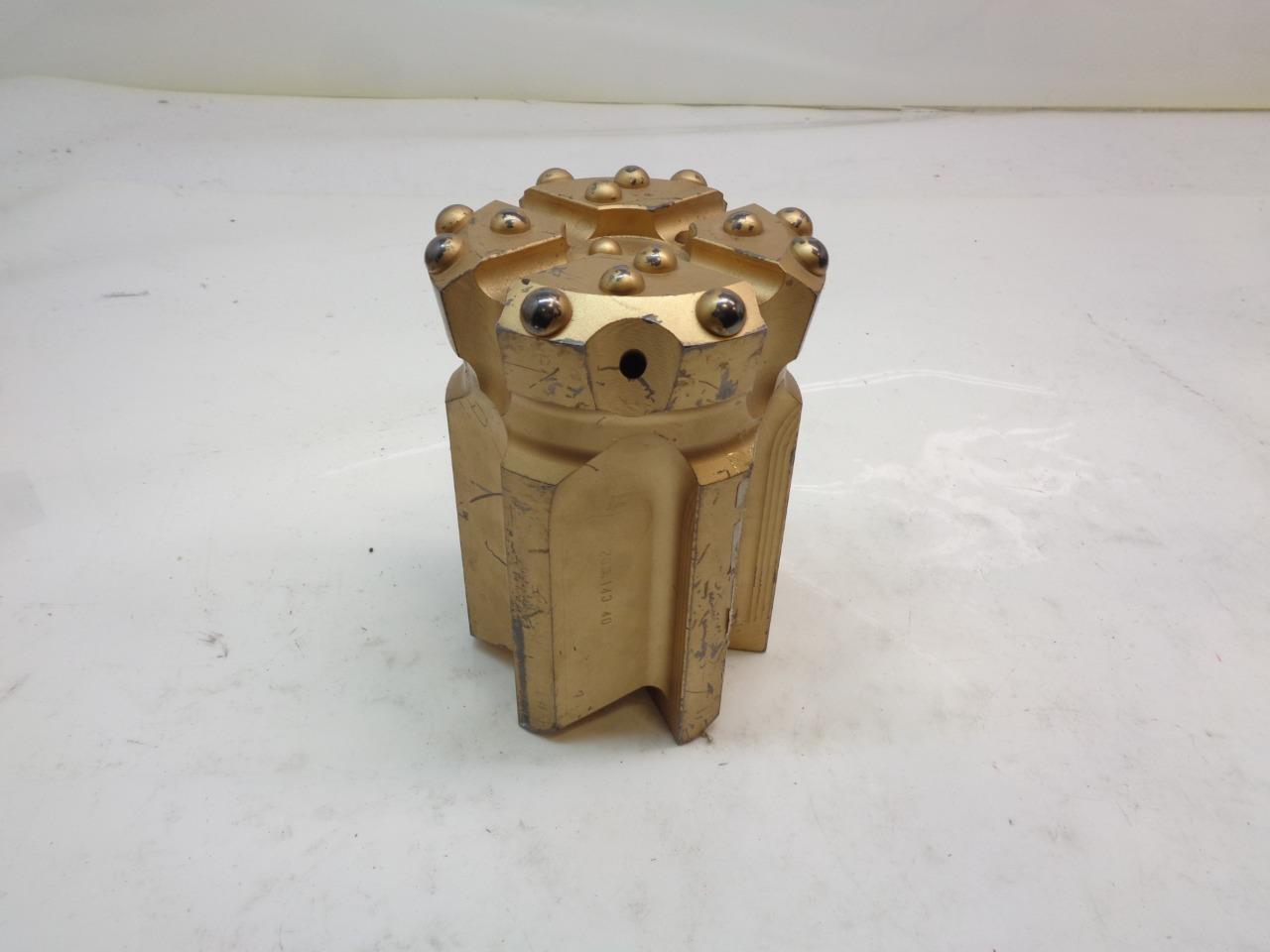 HAMMER DRILL BUTTON BIT 140-40 GOLD 5-3/4" DIAM. 8" LONG NEW H2