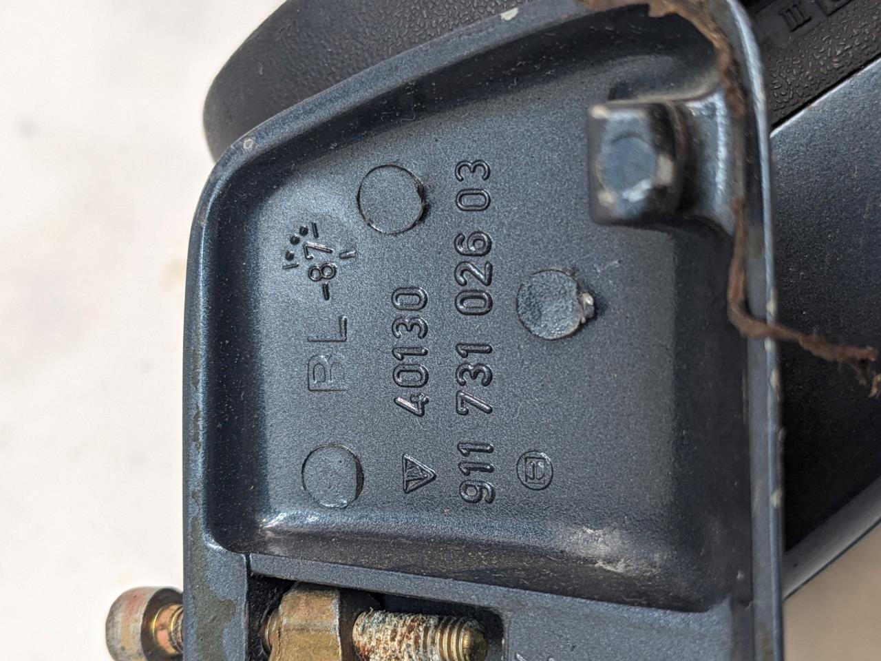 PORSCHE 911 FRONT RIGHT PASSENGER EXTERIOR FRAME-BLUE-91173102603 USED R25