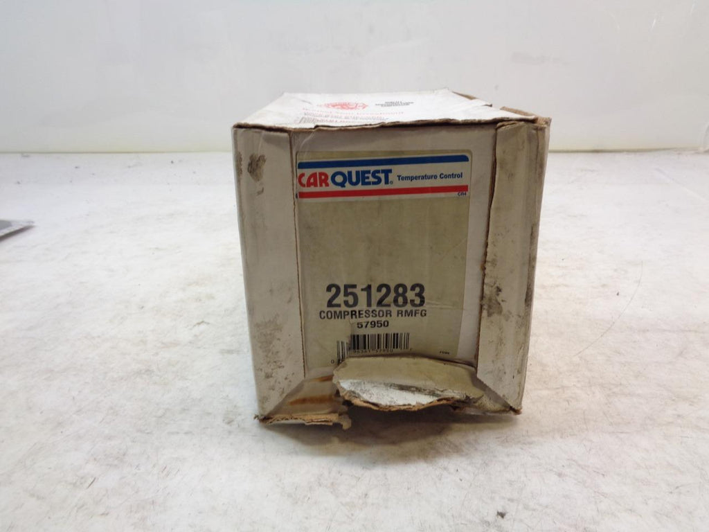 REMAN CARQUEST 251283 AC COMPRESSOR CADILLAC, CHEVY, GMC, ISUZU 1996-02 R1