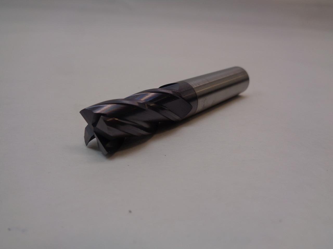 SPEED TIGER ISE 1/2" SQUARE CARBIDE 4 FLUTE END MILL R22T8