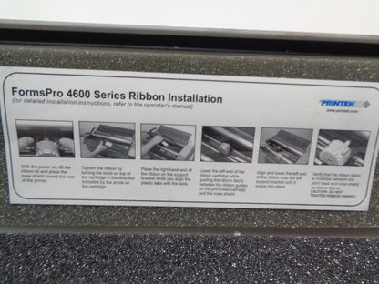 NEW PRINTEK FORMSPRO 4600 SERIES DOT MATRIX PRINTER R32