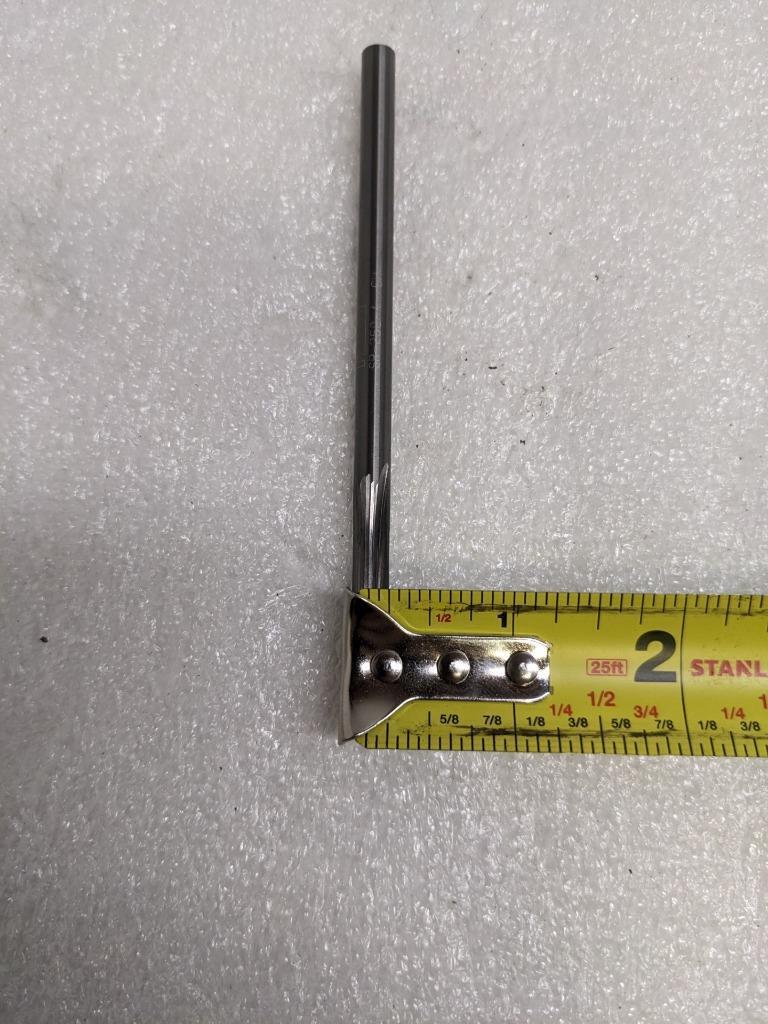 MICRO 100 SR-250-4 1/4" CARBIDE ROUND SOLID DRILL/REAMER BLANK 4" OAL NEW R22T5