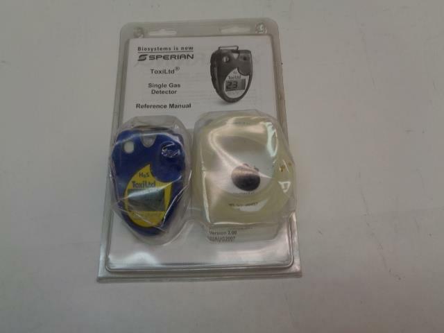 SPERIAN TOXILTD SINGLE GAS DETECTOR H2S 13-266 R4 TB