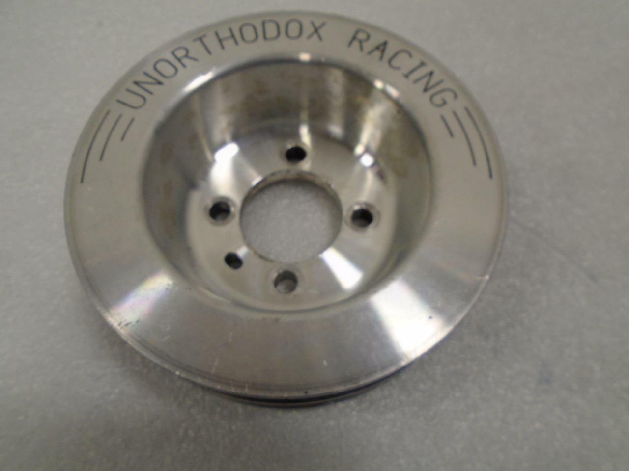 USED UNORTHODOX RACING CRANK PULLEY UNDERDRIVE 2209106 R8TA
