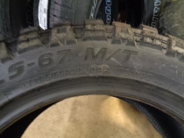 1 LANCASTER LS-67 M/T LT 285 55 20 122/119Q LRE 10PLY TIRE HFJB9MA BQ1 SU16