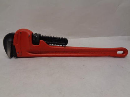 NEW REED 18" HEAVY DUTY PIPE WRENCH 1/4"-2 1/2" CAPACITY RW18 R22
