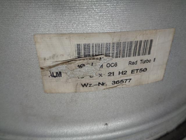 PORSCHE TURBO II STYLE WHEEL 21X10 ET50 FOR CAYENNE TURBO 2011-18 USED OEM SR