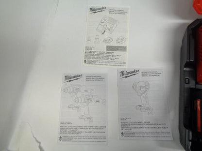 MILWAUKEE M18 FUEL 2-TOOL KIT 1/2" HAMMER DRILL & 1/4" HEX IMPACT DRIVER BSR35