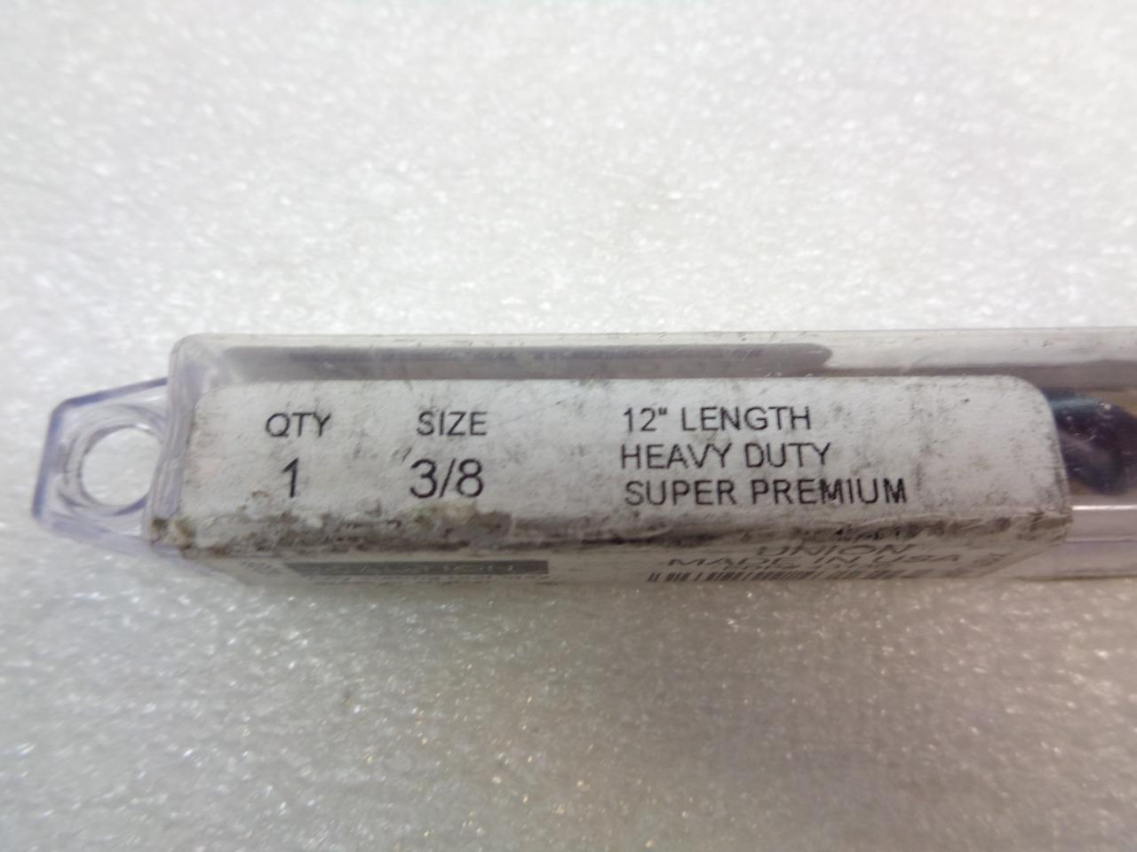 NEW NORSEMAN DRILL & TOOL HEAVY DUTY DRILL BIT 43130 3/8" DIA. 12" LENGTH R22T5