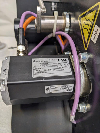 SIEMENS DUNKERMOTOREN BG 75X25 MI SHORT BELT CONVEYOR FEEDER NEW R34