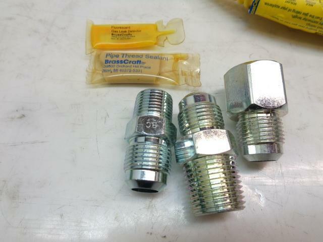 BRASSCRAFT PSC1081 48" RANGE AND DRYER INSTALLITION KIT R10TB