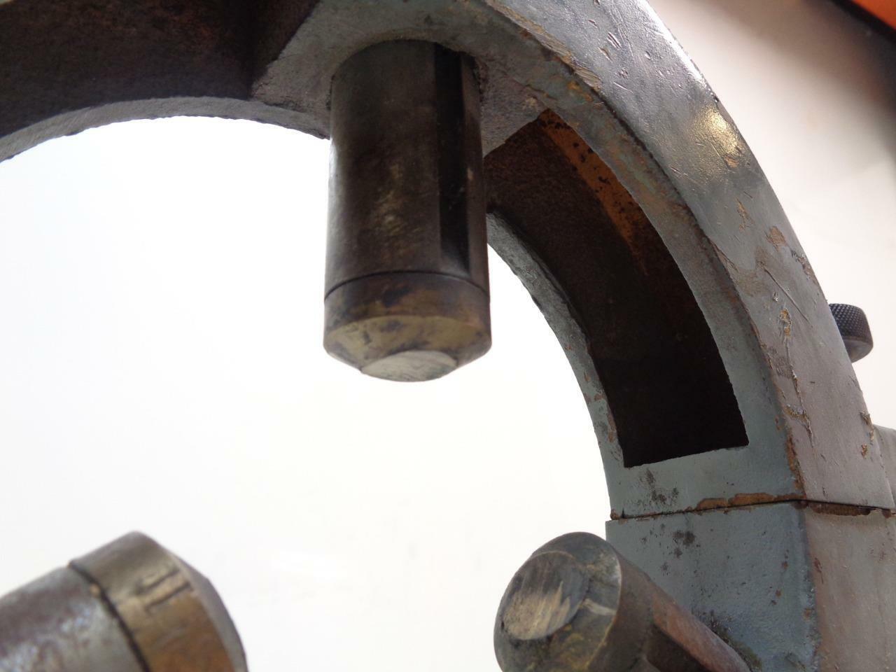 USED LATHE STEADY REST W/ LATHE FOLLOW REST 5" CAPACITY H1