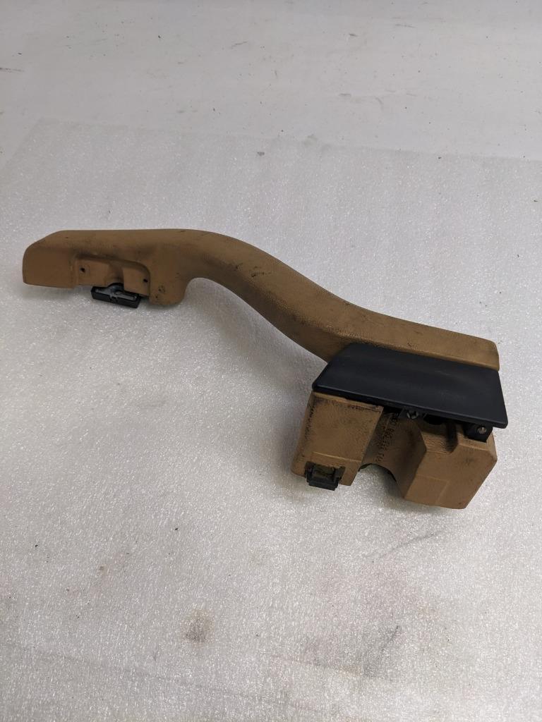 PORSCHE 99355509800 INTERIOR DOOR HANDLE BEIGE LEATHERETTE 94-98 993 USED R24