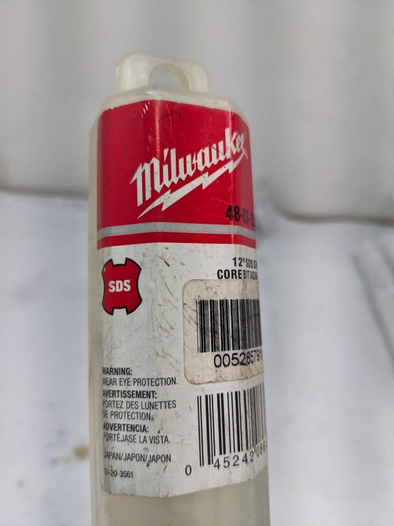 MILWAUKEE SDS-MAX 12" SDS MAX SHANK DRILL BIT ADAPTER 48-03-3561 NEW