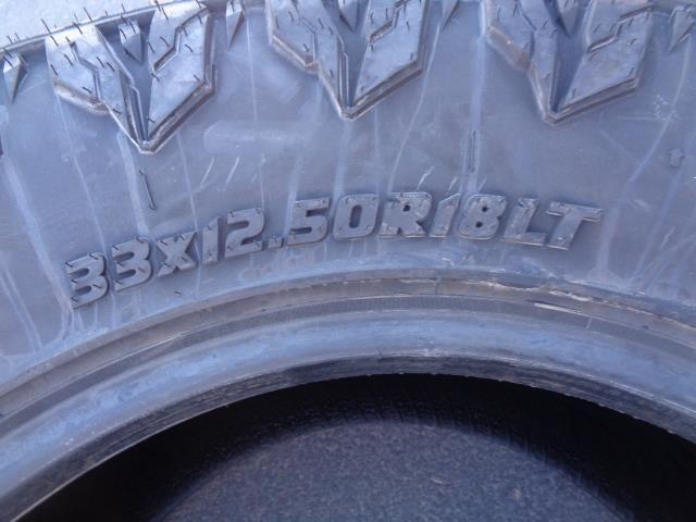 1 NEW  PATRIOT RUGGED TERRAIN  LT 33 12.5 18 122Q LRE TIRE PASYTH0220 SU16