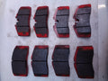EBC RED STUFF CERAMIC FULL BRAKE PAD 8 PC SET FOR PORSCHE 928 48133767C R24T6
