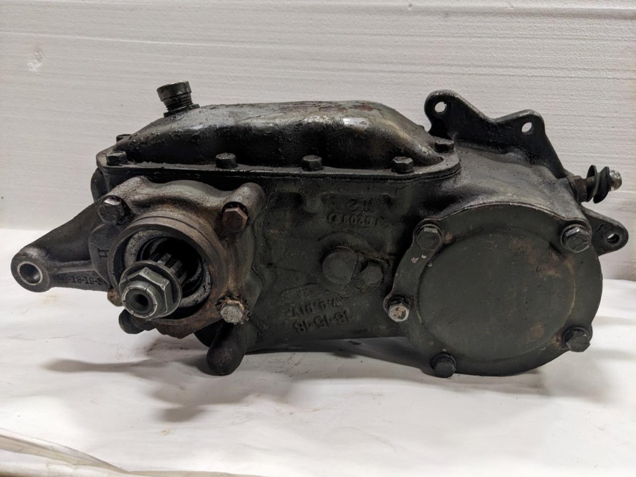 ORIGINAL EARLY JEEP WILLY W.G.DIV 18-15-18 W2 TRANSFER CASE BSRG7