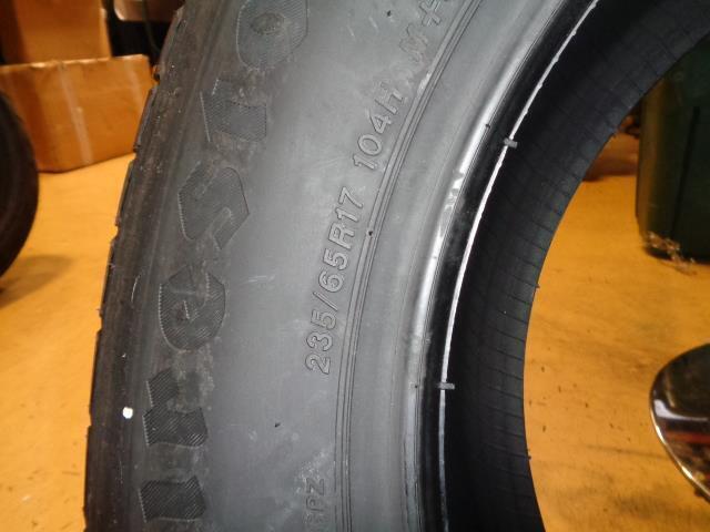 2 FIRESTONE WEATHERGRIP P 235 65 17 104H SL ALL WEATHER TIRES 008101 CQ1