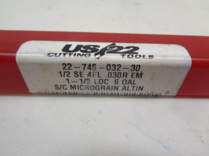 US22 ½ SE 4FL 030R EM END MILL 22-746-032-30 R29