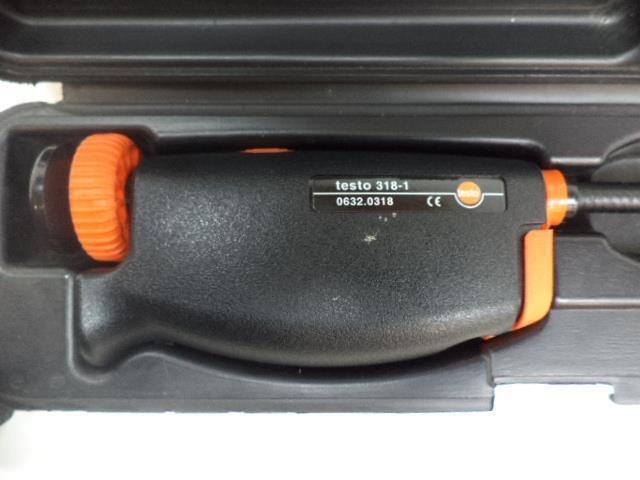 USED TESTO 318 FIBER OPTIC SCOPE VISUAL INSPECTION TOOL 0632 0318 R18