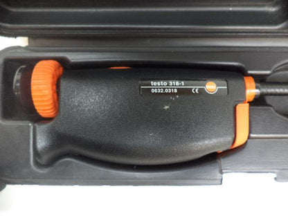 USED TESTO 318 FIBER OPTIC SCOPE VISUAL INSPECTION TOOL 0632 0318 R18