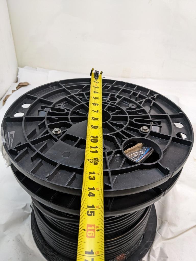 260FT DEAD BOLT REEL OUTDOOR HYBRID FIBER JUMPER 4-STRANDS W PULLING EYE NEW R29